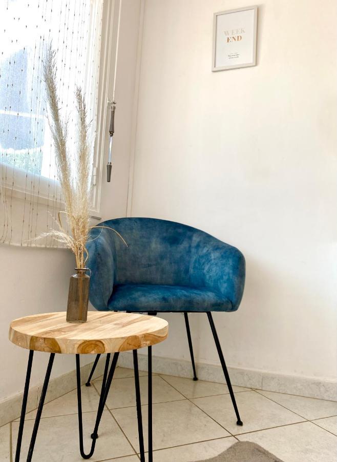 Studio Menton Proche Mer Climatise Wifi Buitenkant foto