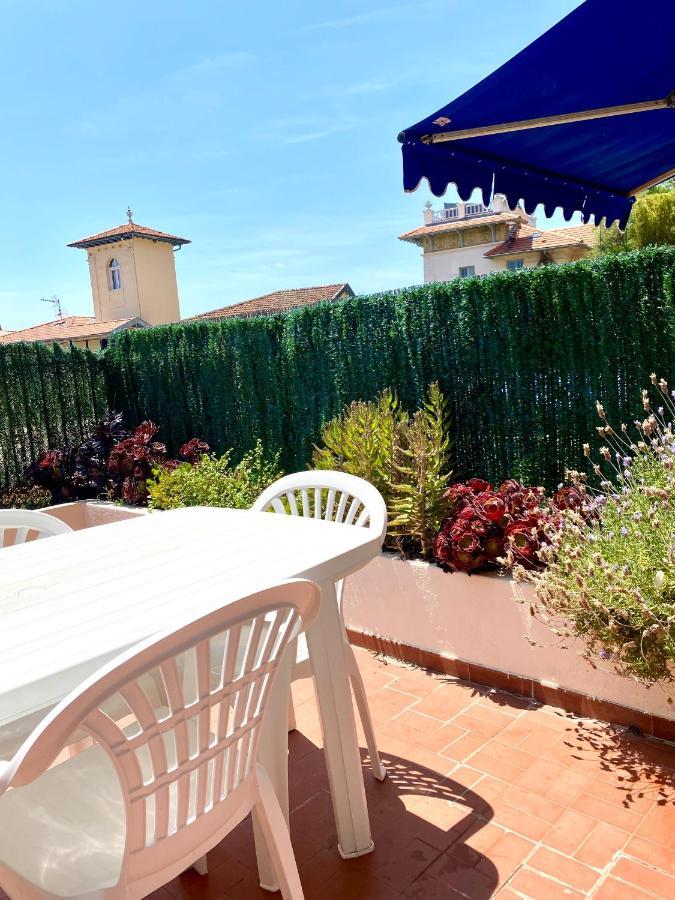 Studio Menton Proche Mer Climatise Wifi Buitenkant foto